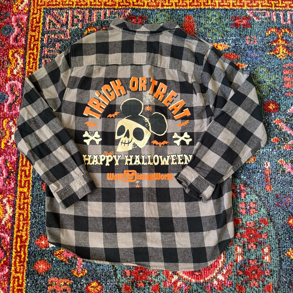 Walt Disney World Halloween Flannel Trick or Treat